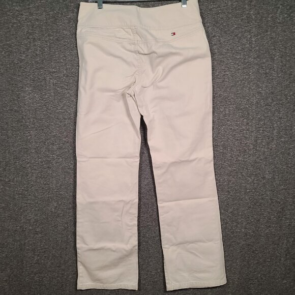 Tommy Hilfiger Women's Straight Legged Jeans Size 8 Cream in Color - Picture 6 of 14